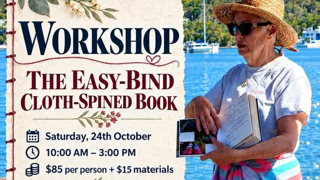 📚 The Easy-Bind Cloth-Spined Book Workshop