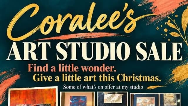 Coralee's Art Studio Sale